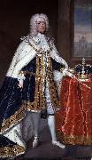Charles Jervas Portrait of King George II oil
